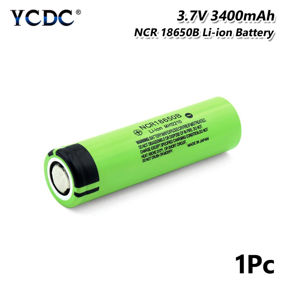 原裝進口 Panasonic 國際牌 NCR18650B鋰 電池 3400mAh 手電筒專用