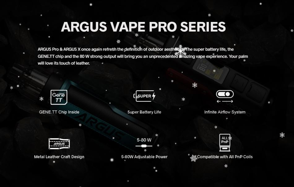 原廠正品 VOOPOO Argus X 80W 18650電池版