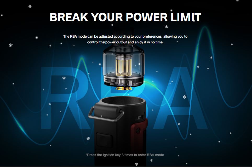 原廠正品 VOOPOO Argus X 80W 18650電池版