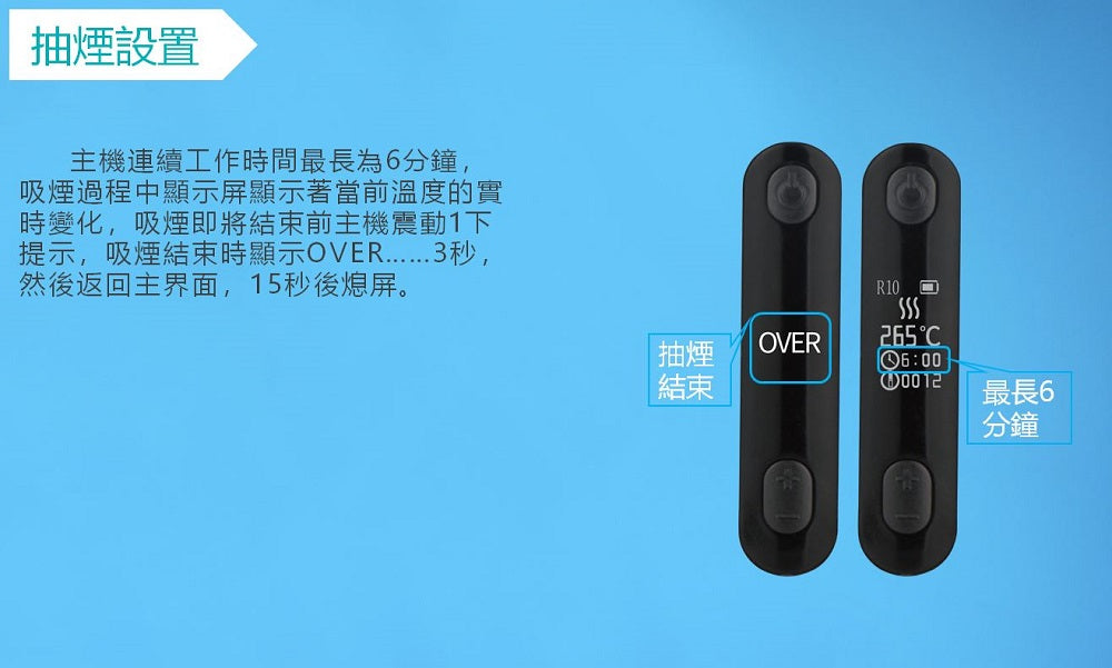 HiTaste R10 超長氣超強續航力• IQOS LIL 兼容代用機 加熱器
