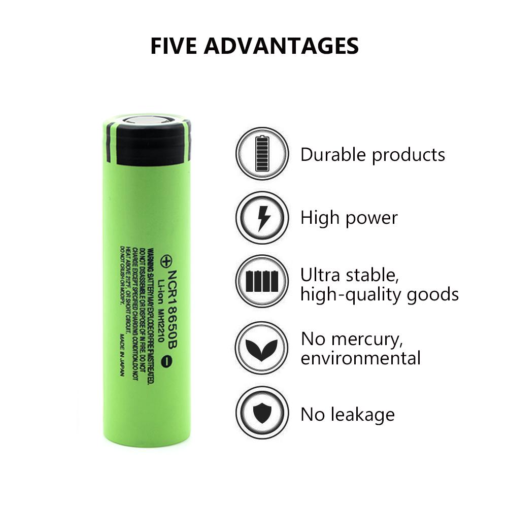 原裝進口 Panasonic 國際牌 NCR18650B鋰 電池 3400mAh 手電筒專用