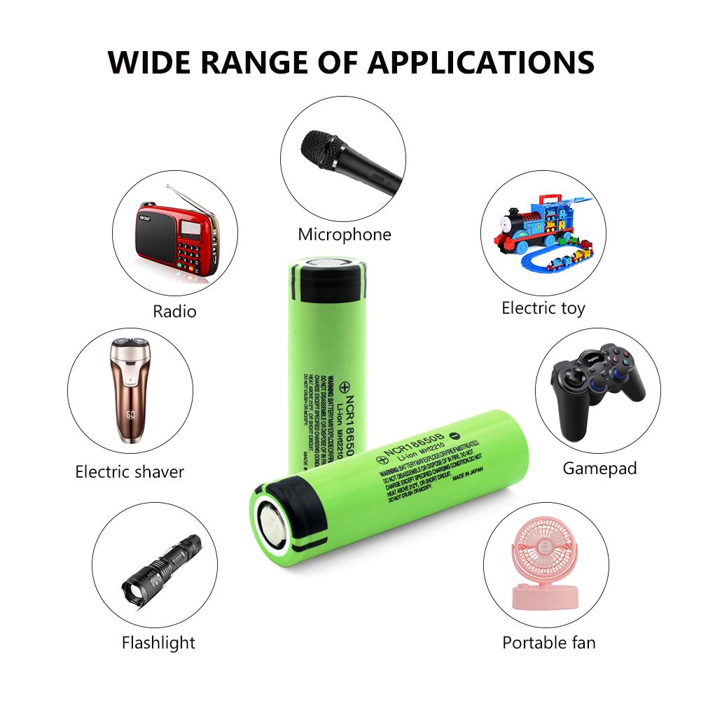 原裝進口 Panasonic 國際牌 NCR18650B鋰 電池 3400mAh 手電筒專用