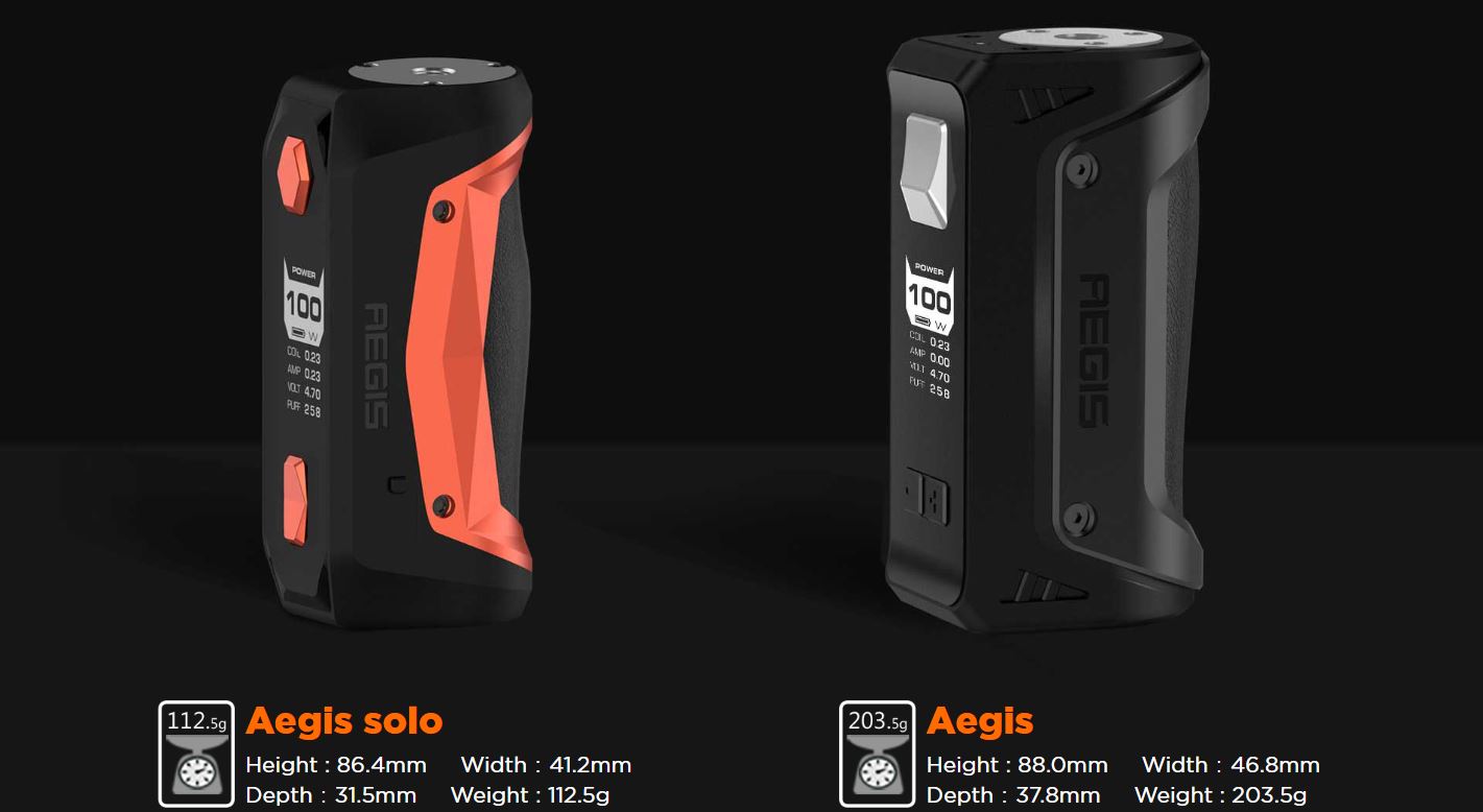 原廠正品 Geekvape Aegis Solo Kit 大煙主機