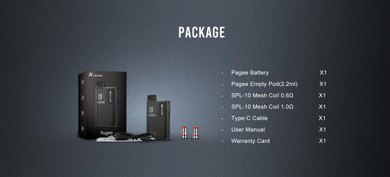 原廠正品 NEVOKS Pagee Pod 佩奇 主機套裝