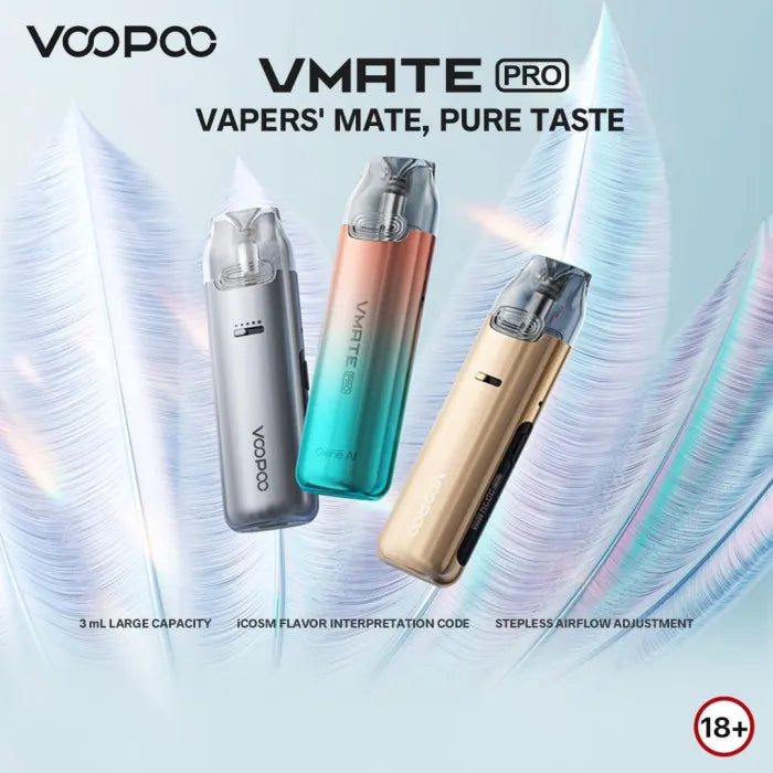 Voopoo Vmate Pro 25W 可調瓦 900mAh (V.thru pro ) 電子煙 小煙 老闆推薦