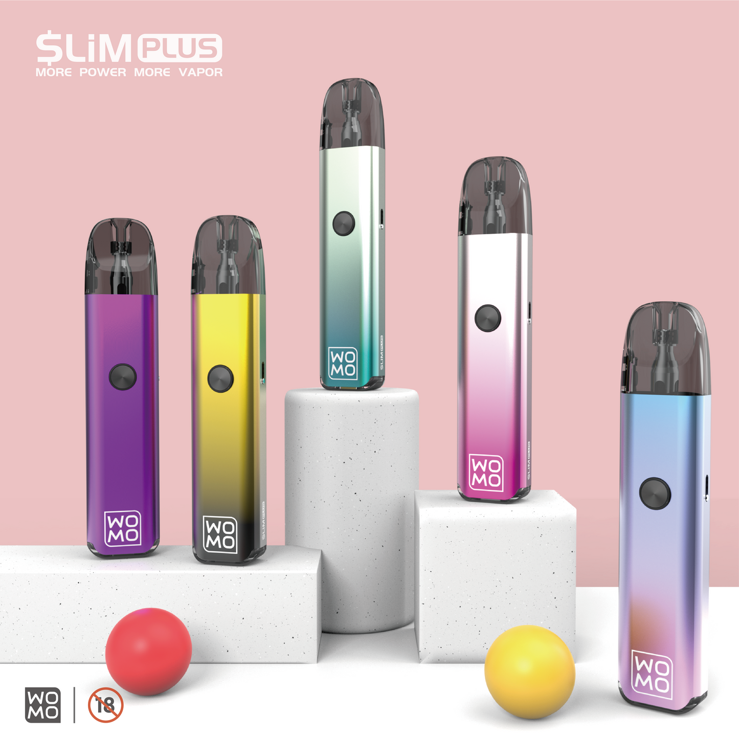 原廠正品 WOMO Slim Plus 奧默 32W 通用 OXVA XLIM 小蠻牛 XLIM PRO