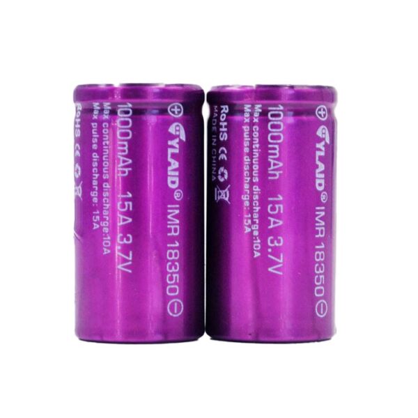原廠正品 YLAID 大猩猩電池 18350 1000mah 15A