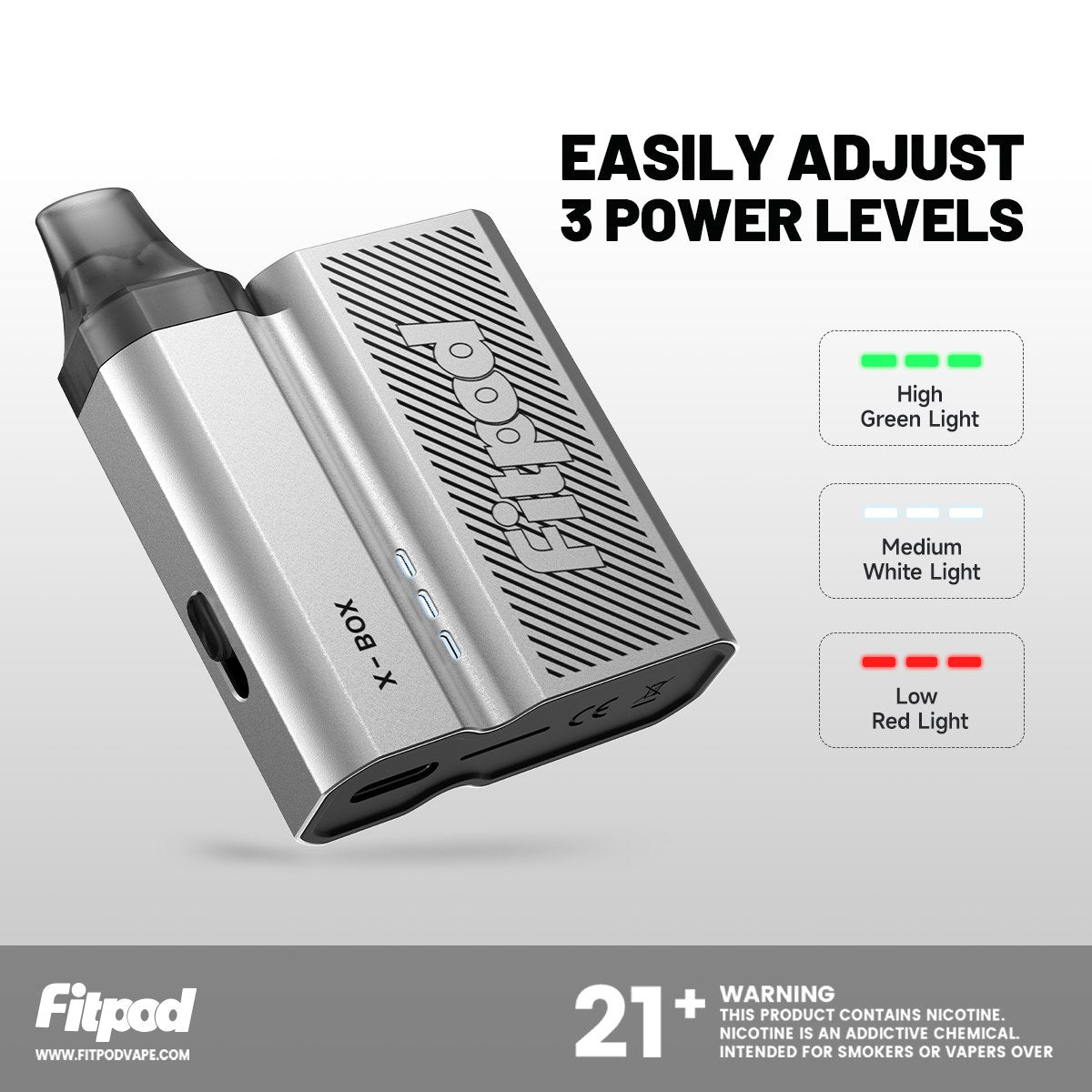 原廠正品 FITPOD X-BOX 斯萊克 4 代 調整段數氣孔