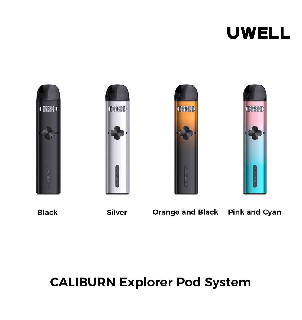 原廠正品 UWELL 探險家 探索者 Caliburn Explorer 雙線圈咖哩棒