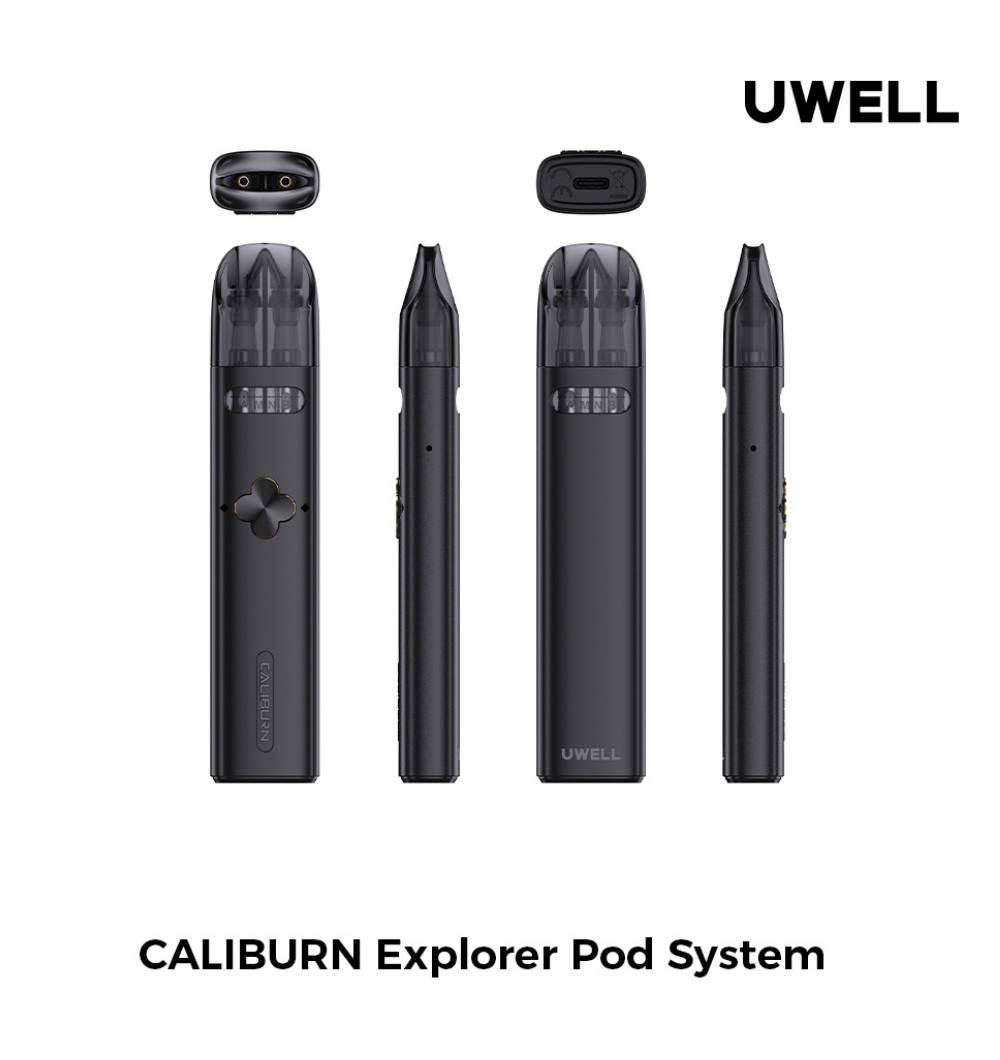 原廠正品 UWELL 探險家 探索者 Caliburn Explorer 雙線圈咖哩棒