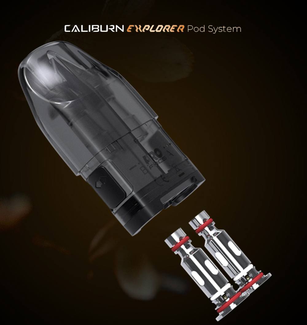 原廠正品 UWELL 探險家 探索者 Caliburn Explorer 雙線圈咖哩棒