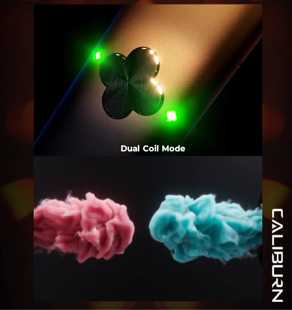 原廠正品 UWELL 探險家 探索者 Caliburn Explorer 雙線圈咖哩棒