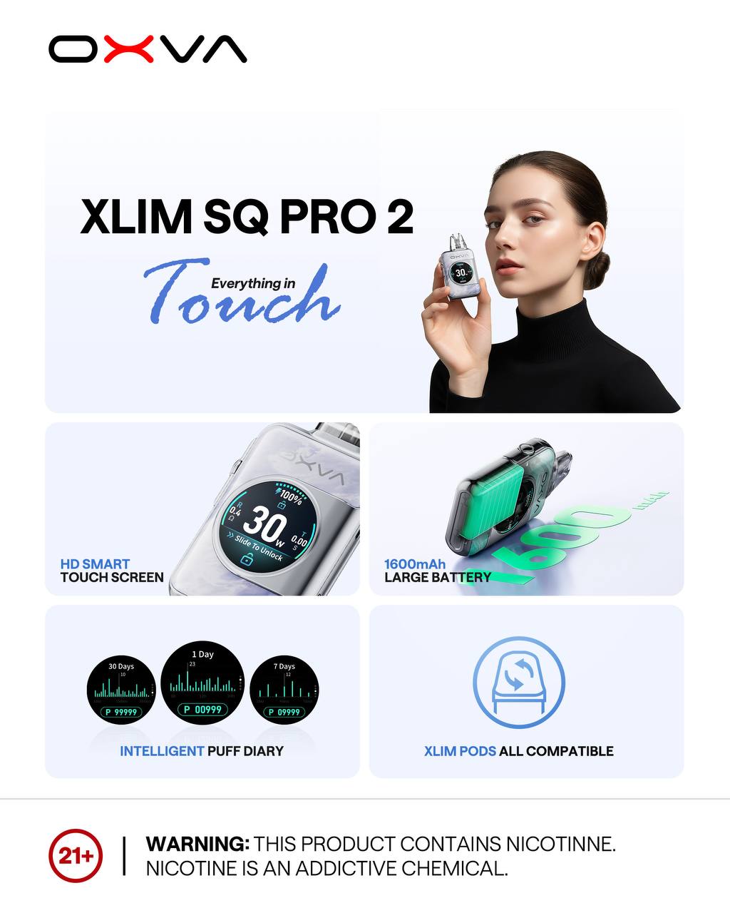 原廠正品 OXVA XLIM SQ PRO2 PRO 2小蠻牛 電子煙 小煙 大煙 電子菸 現貨 當天寄出