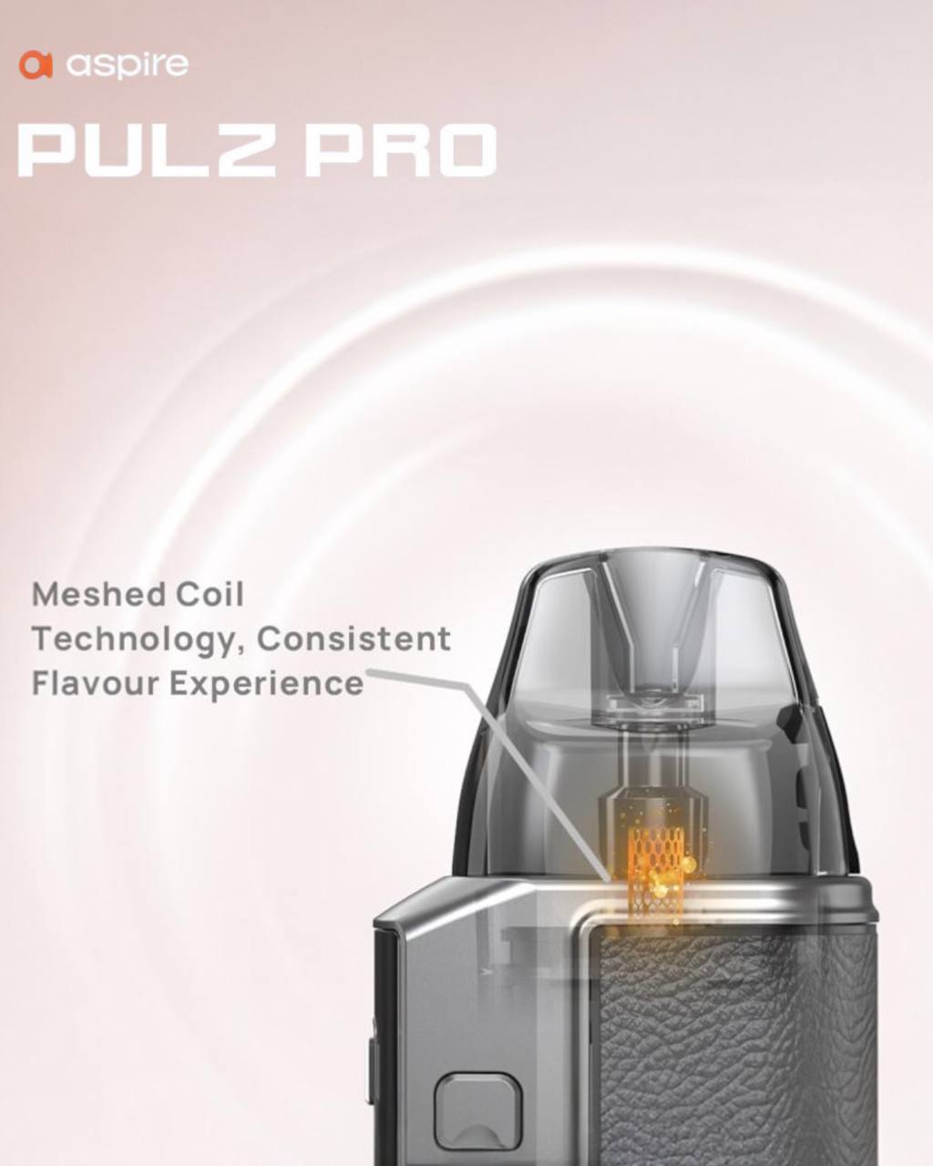 原廠正品 Aspire Pulz Pro 電子煙 小煙 注油式 大容量1400mAh Minican 5代