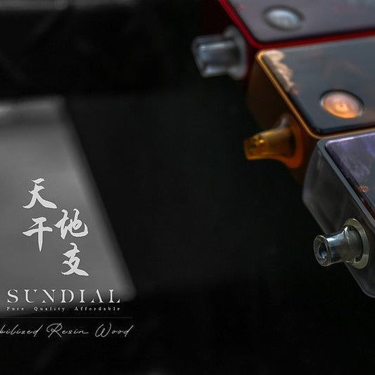 Sundial 日晷 混木面板  琉璃面板