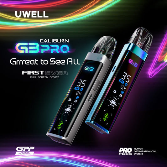 原廠正品 UWELL CALIBURN G3 PRO 35W 咖哩棒 PRO 小煙 電子煙