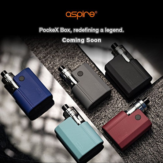 原廠正品 出國備用機 Aspire PockeX Box 主機套裝 2000mAh Type-C 2A