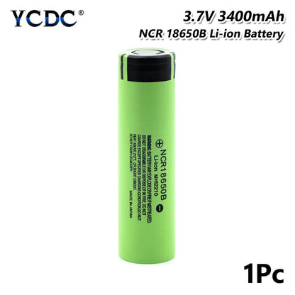 原裝進口 Panasonic 國際牌 NCR18650B鋰 電池 3400mAh 手電筒專用