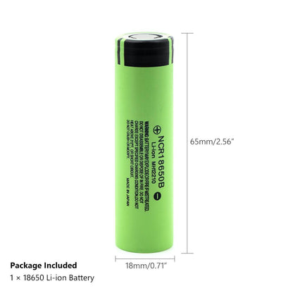 原裝進口 Panasonic 國際牌 NCR18650B鋰 電池 3400mAh 手電筒專用