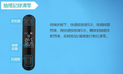 HiTaste R10 超長氣超強續航力• IQOS LIL 兼容代用機 加熱器