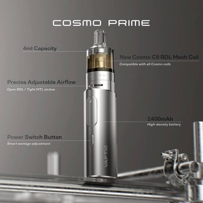 原廠正品 VAPTIO Cosmo Prime 40w 主流 三段調壓輸出 主機套裝 成品芯