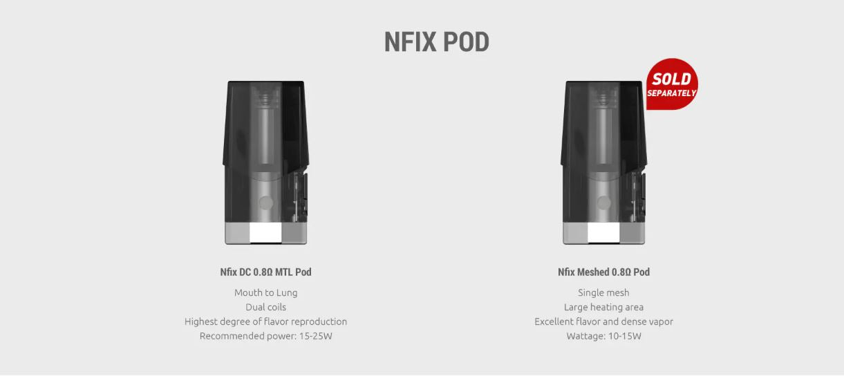 原廠正品 Smok Nfix 恩菲思 25W 電子煙 小煙 主機 彈