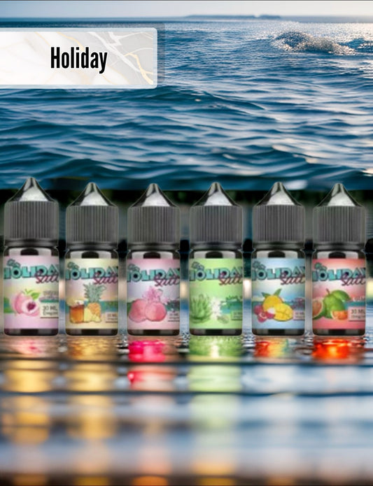 原廠正品 HOLIDAY SALT 假日鹽  30ML  35MG  菸油 小煙油 煙油 老冰棍