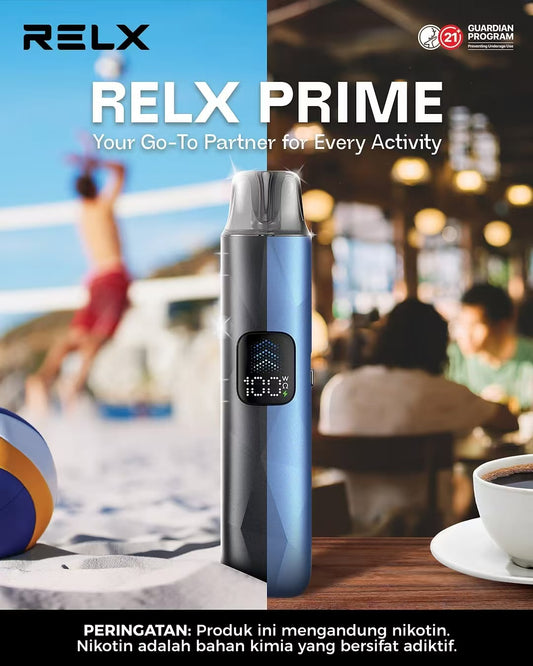 原廠正品 RELX PRIME 全球第一品牌 電子煙  主機套裝 小菸 小煙 自動智控霧化主機｜1000mAh 長效續航