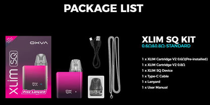 原廠正品 OXVA XLIM SQ 900mAh