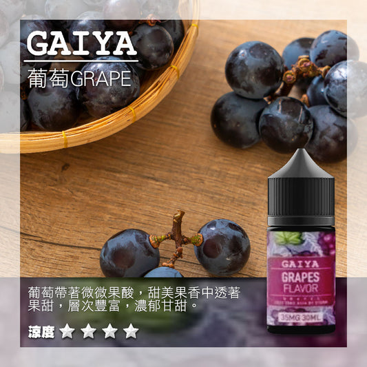 原裝正品 GAIYA 蓋亞 30ML 35MG 煙油 小煙油 老闆推薦 36種口味現貨