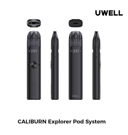 原廠正品 UWELL 探險家 探索者 Caliburn Explorer 雙線圈咖哩棒