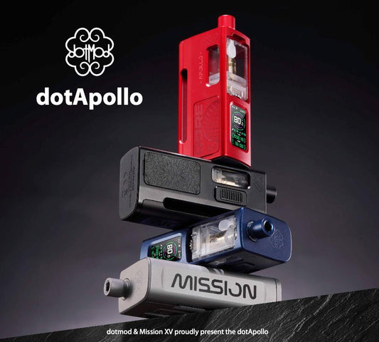 原廠正品 dotApollo Kit DotMod x Mission XV 聯名之作｜重塑 AIO 精緻新高度 佩特里 電子煙 電子菸